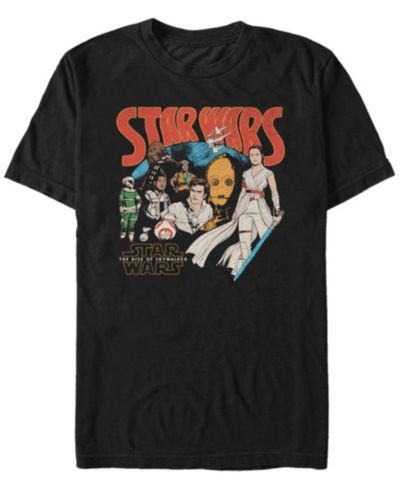 Мужская футболка Star Wars Rise of Skywalker Retro Group
