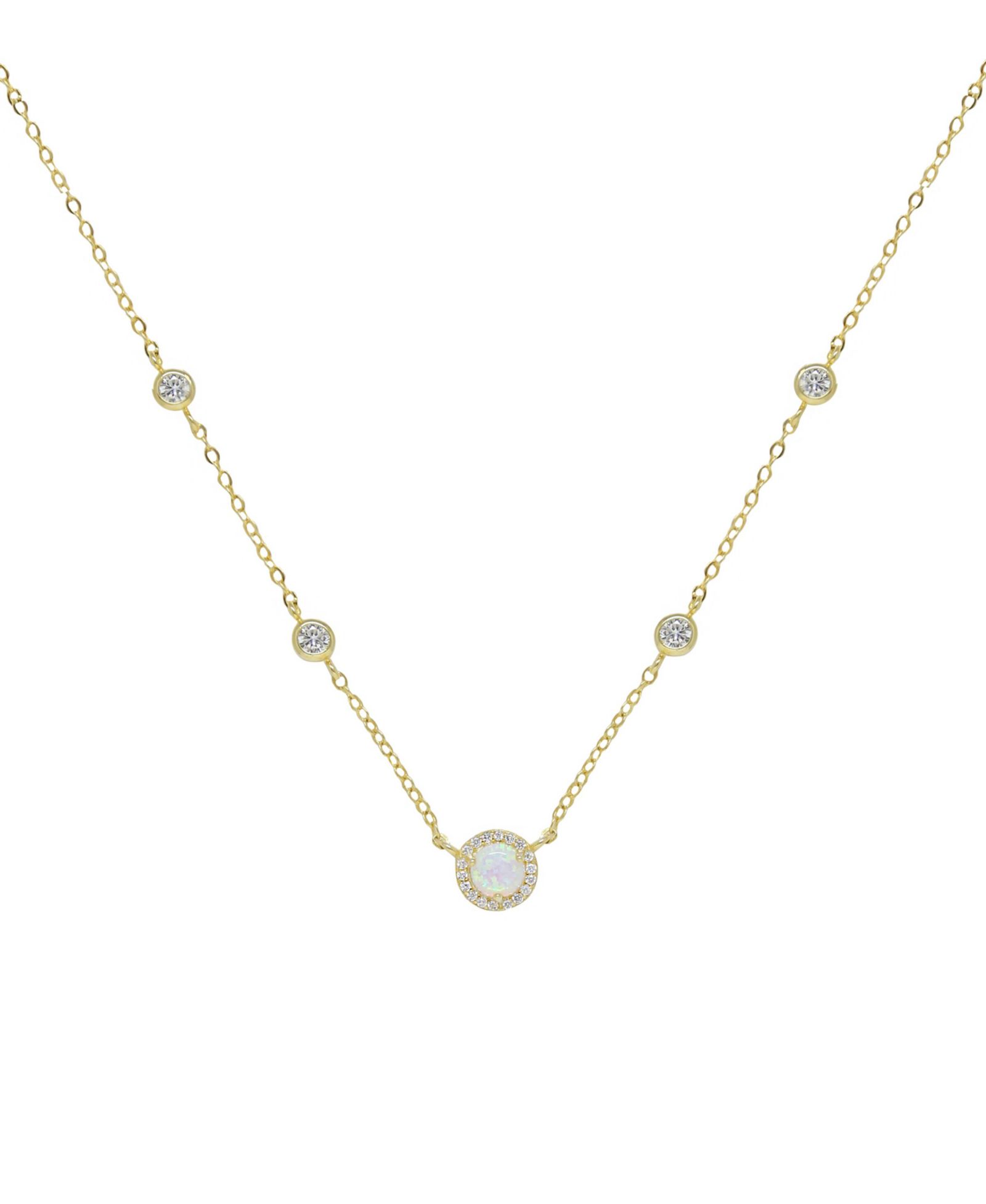 ETTIKA Olivia Opal and Crystal Necklace