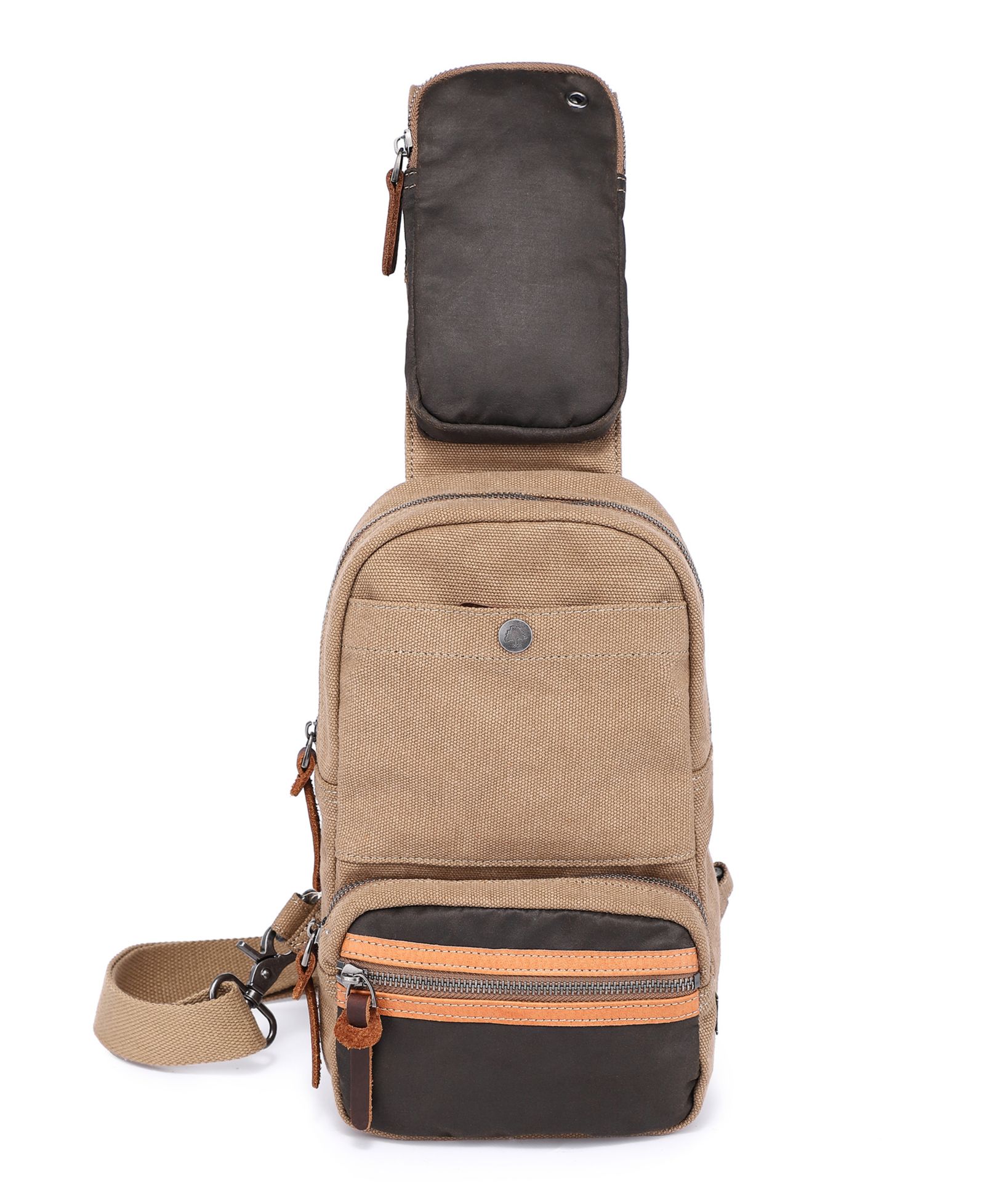 TSD BRAND Tapa Canvas Sling Bag
