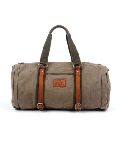 TSD Brand Forest Canvas Weekender Bag