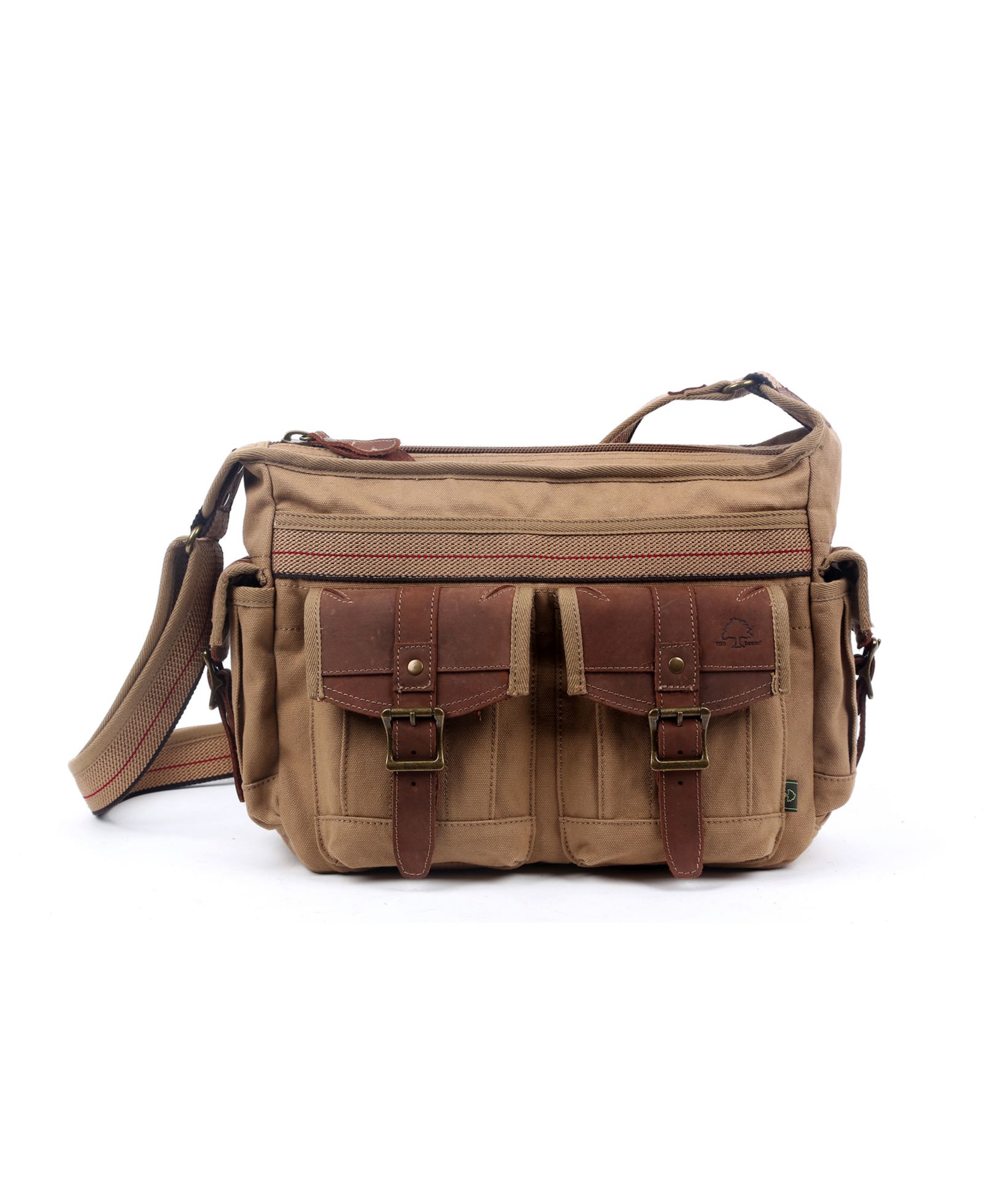 TSD BRAND Turtle Ridge Canvas Mail Bag