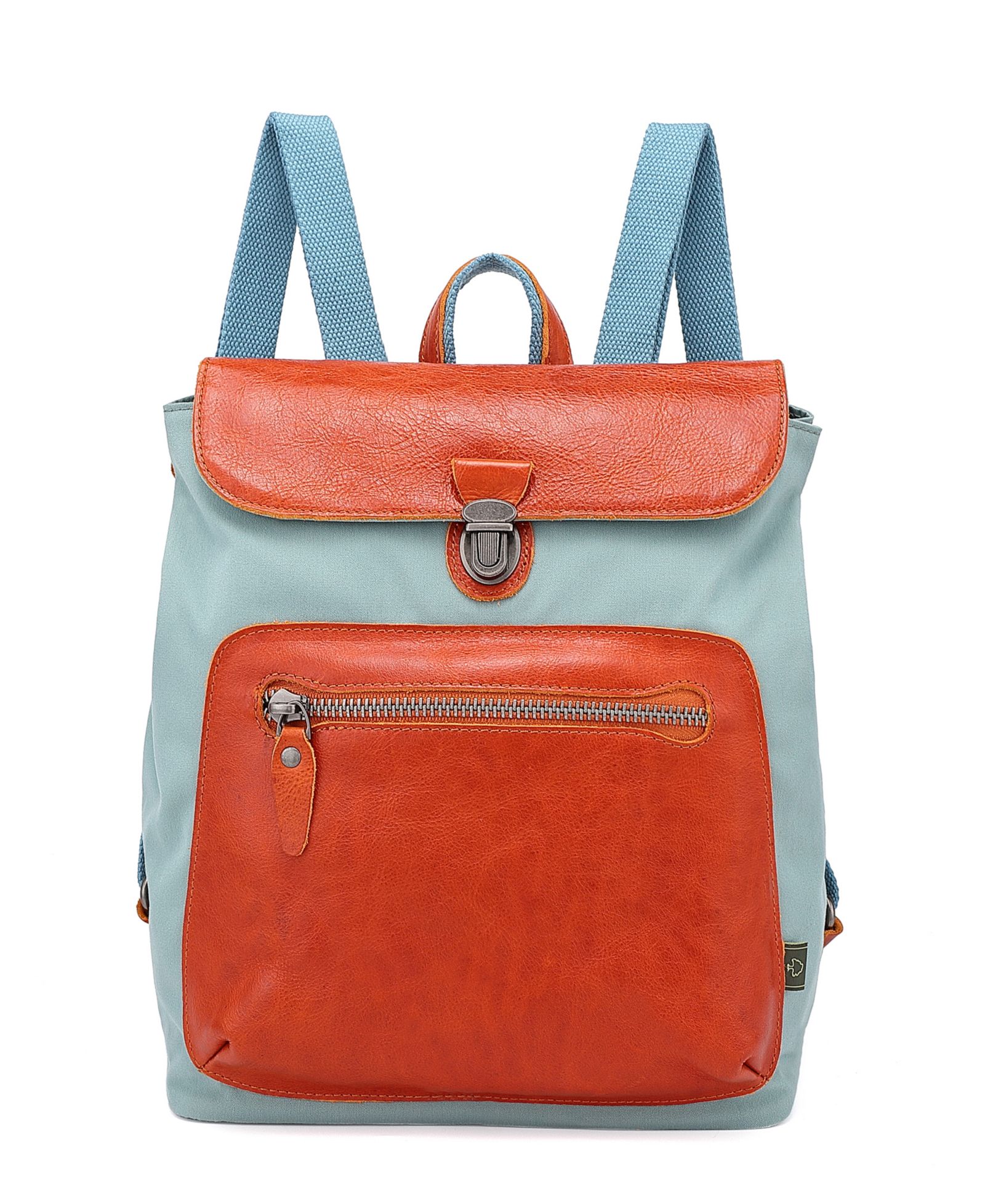 TSD BRAND Valley Trail Coated Canvas Backpack