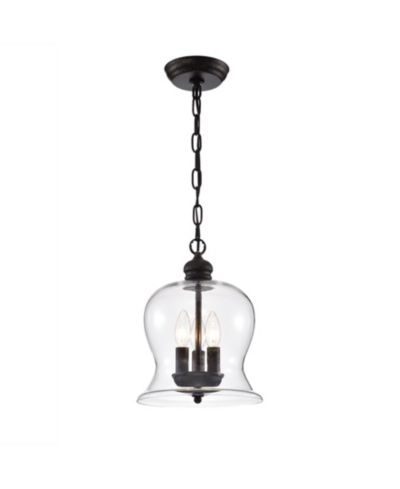 Home Accessories Cadogan 10" 3-Light Indoor Pendant Lamp with Light Kit