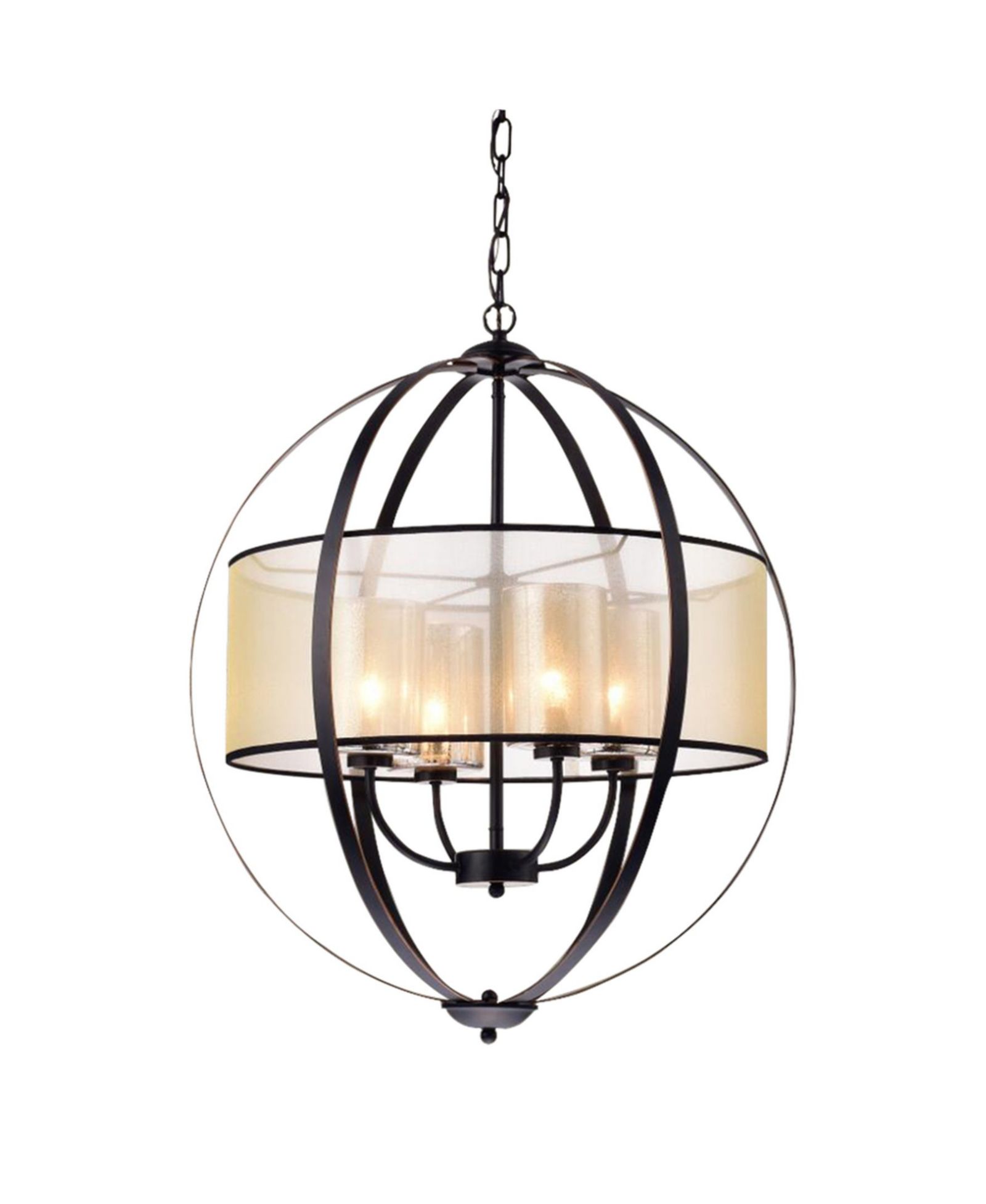 Home Accessories Bastien 28" 4-Light Indoor Pendant Lamp with Light Kit