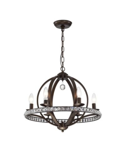 Подвесной светильник Home Accessories Lovi 23" 6-Light для дома с комплектом освещения
