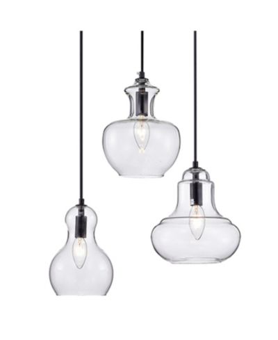 Home Accessories Beveen 17" 3-Light Indoor Pendant Lamp с Light Kit