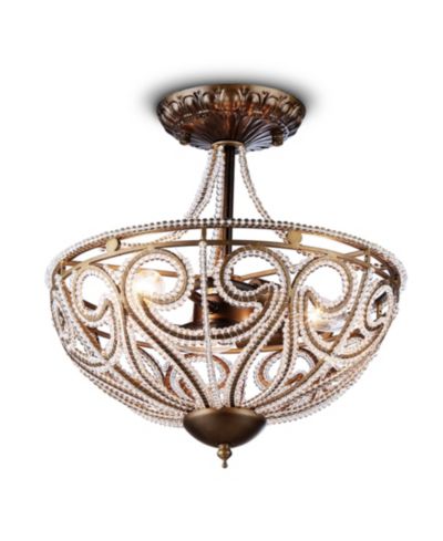 Люстра Home Accessories Drake 10" 3-Light Indoor Semi-Flush Mount