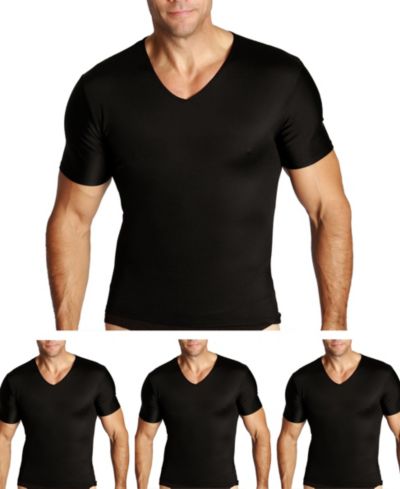 Instaslim футболка Men's Big & Tall Insta Slim 3 Pack Compression V-Neck