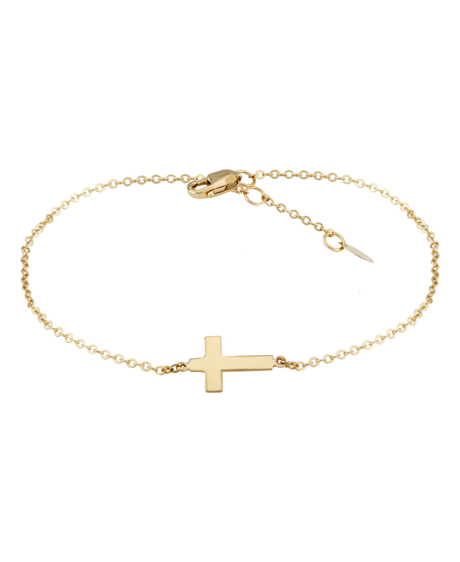 Набор регулируемых браслетов Cross в 14k Gold