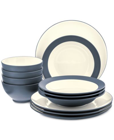 Набор столовой посуды Noritake Colorwave, 12 предметов, на 4 персоны