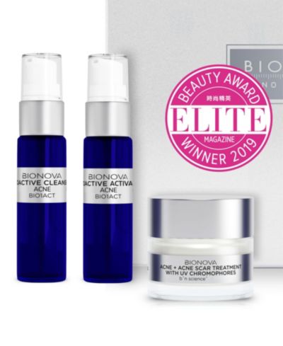 Коллекция Bionova Acne + Acne Scar Discovery Collection с UV Chromophores