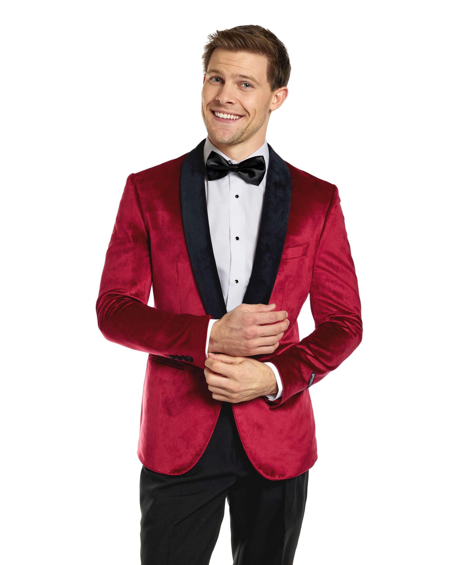 OppoSuits Мужской пиджак Deluxe Dinner Jacket Burgundy Red