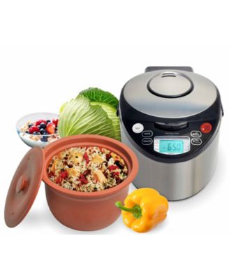 Vitaclay Smart Digital Express - A Rice Slow Cooker, A Digital Steamer and A Yogurt Maker, 4.2 QT