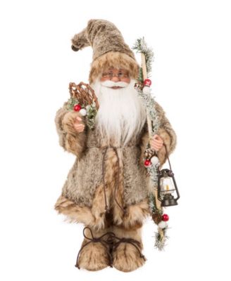 Фигурка Санта Claus Glitzhome 18" H