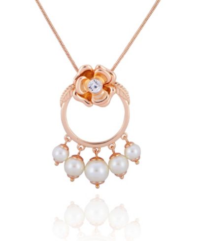 Подвеска-ожерелье T Tahari Fall in Love with Florals