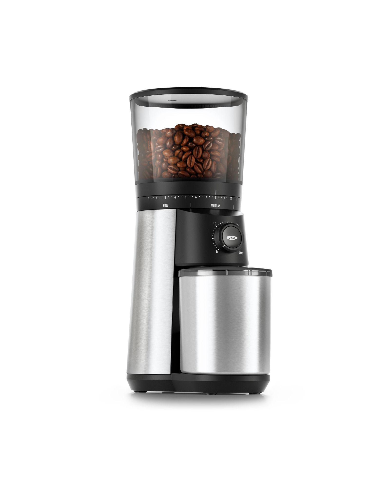 OXO Conical Burr Coffee Grinder with 15 Grind-Size Settings