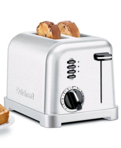 Тостер Cuisinart CPT-160, классический, матовый хром, на 2 ломтика