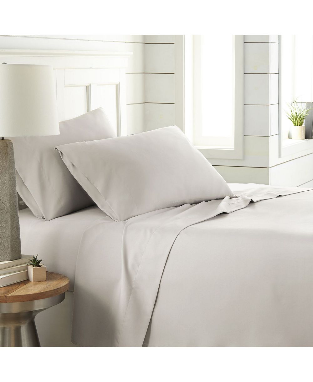 Southshore Fine Linens Chic Solids Ultra Soft 4-Pc. Sheet Sets, Queen