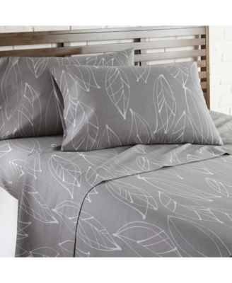 Southshore Fine Linens Modern Foliage Ultra Soft 4-Pc. Sheet Sets, Queen