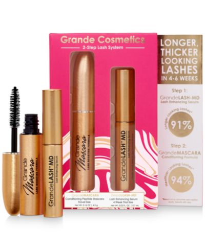 Набор для ухода за ресницами Grande Cosmetics 2-Pc. Lash System Set