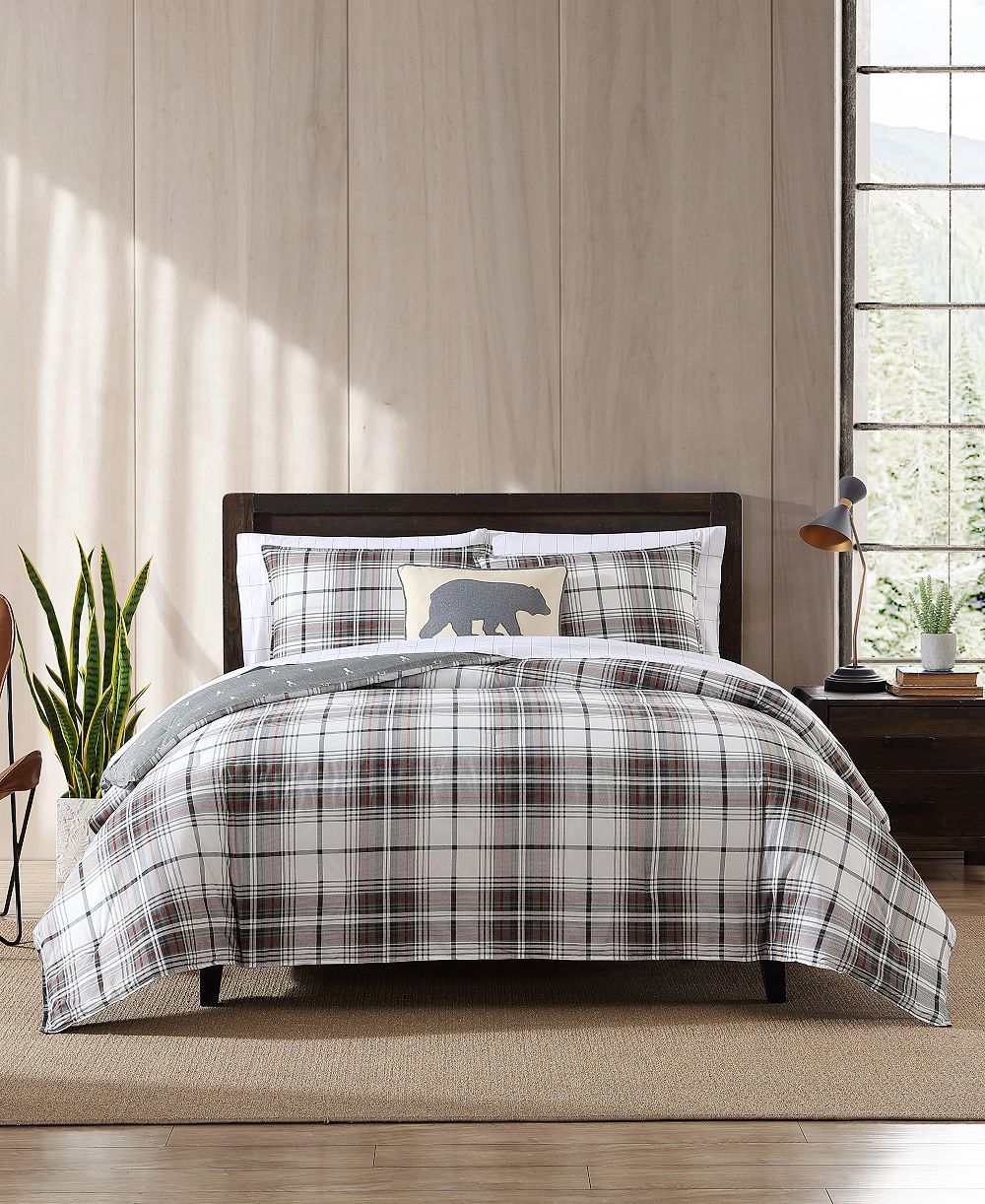 Комплект из 3 предметов Eddie Bauer Alder Plaid, Full/Queen