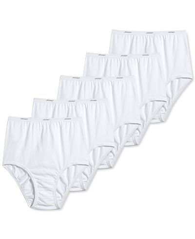 Jockey Women's Classics Cotton 5 Pack Brief Underwear 1743