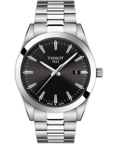Tissot Men's Swiss T-Classic Gentleman Stainless Steel Bracelet Watch Watch 40mm