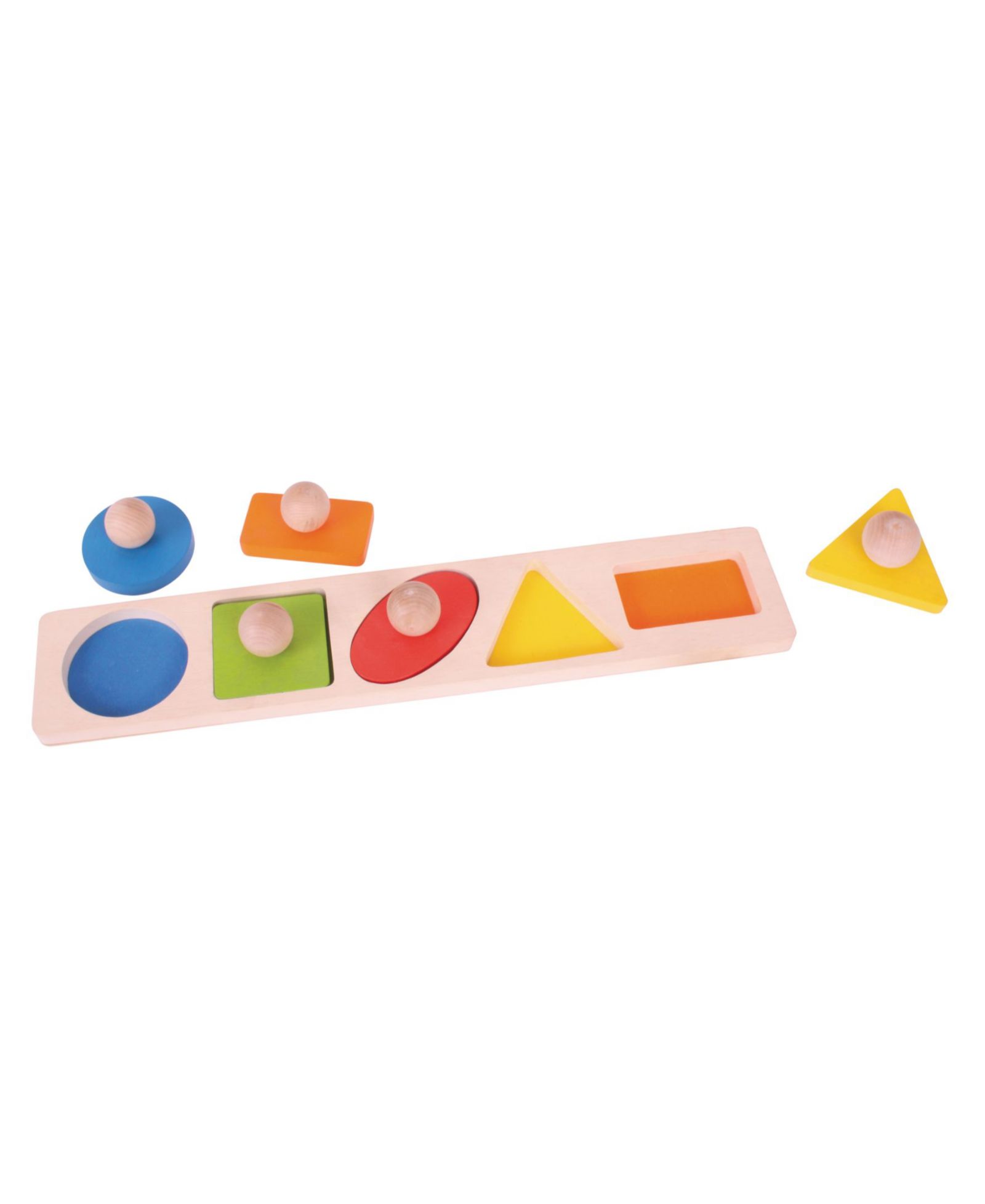 Разрезная доска Bigjigs Toys Shape Matching Board