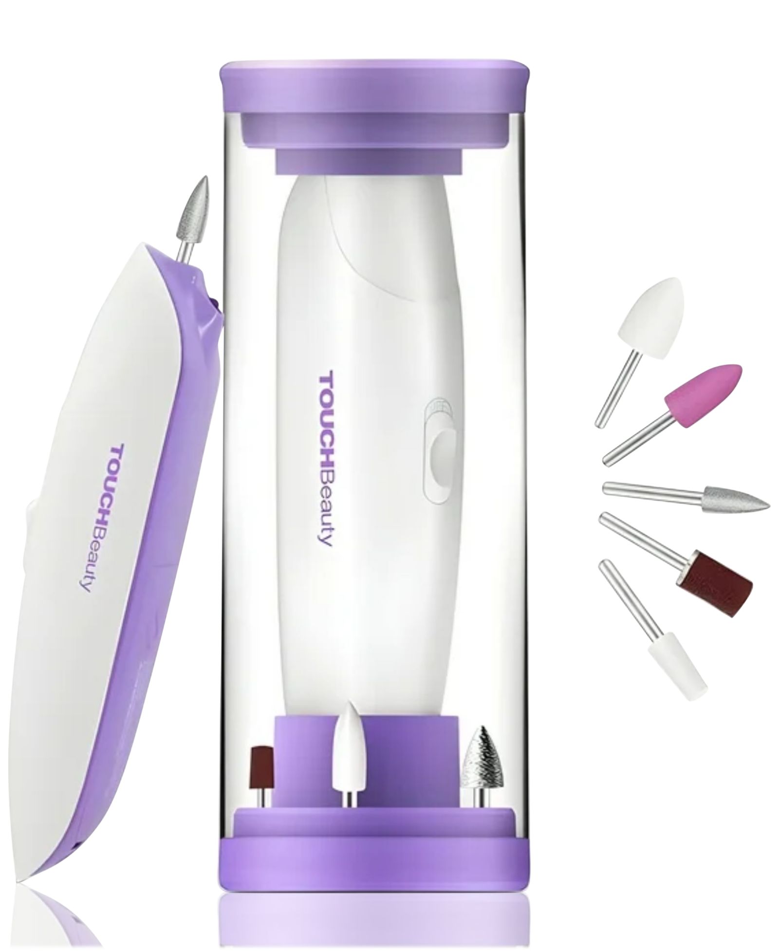 TOUCHBeauty Электрический беспроводной набор для маникюра и педикюра