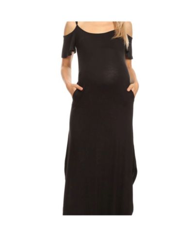 Женское макси-платье White Mark Maternity Lexi