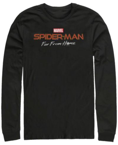 Мужская футболка Marvel Spider-Man Far From Home Logo Long Sleeve