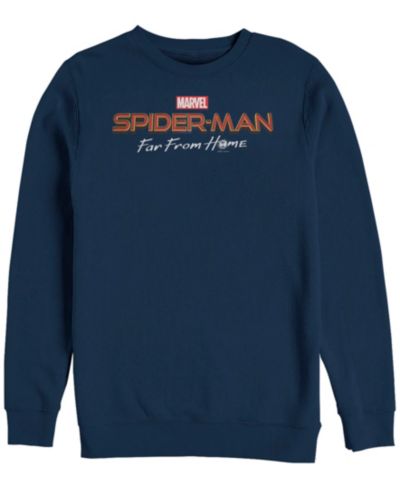 Мужское флисовое худи Marvel Spider-Man Far From Home Crewneck