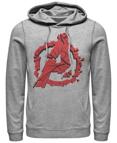 Мужское худи Marvel Avengers Endgame с логотипом Shattered Logo