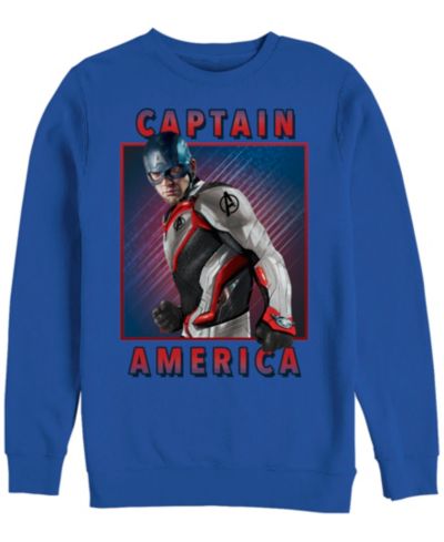 Fifth Sun Мужская флисовая кофта Marvel Avengers Endgame Captain America