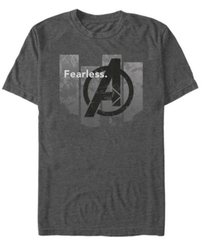 Marvel Men's Avengers Endgame Fearless Panel, Short Sleeve T-shirt