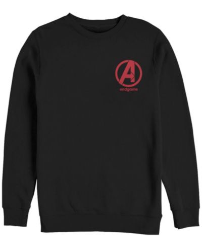 Marvel Мужское флисовое худи с логотипом Avengers Endgame на груди
