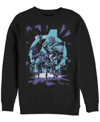 Толстовка Marvel Men's Avengers Endgame Crewneck Fleece