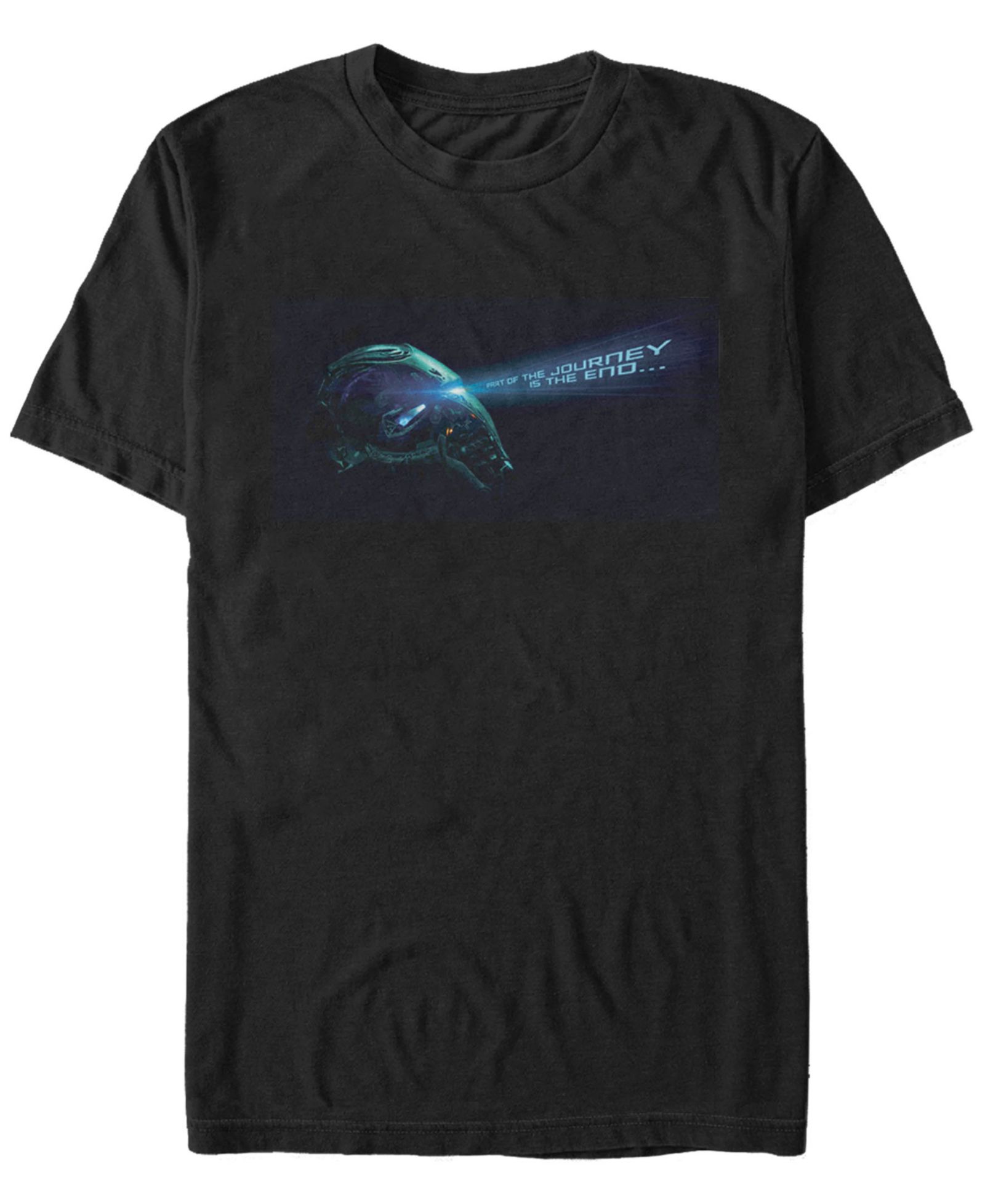 Marvel Men's Avengers Endgame Iron Man Helmet, Short Sleeve T-shirt