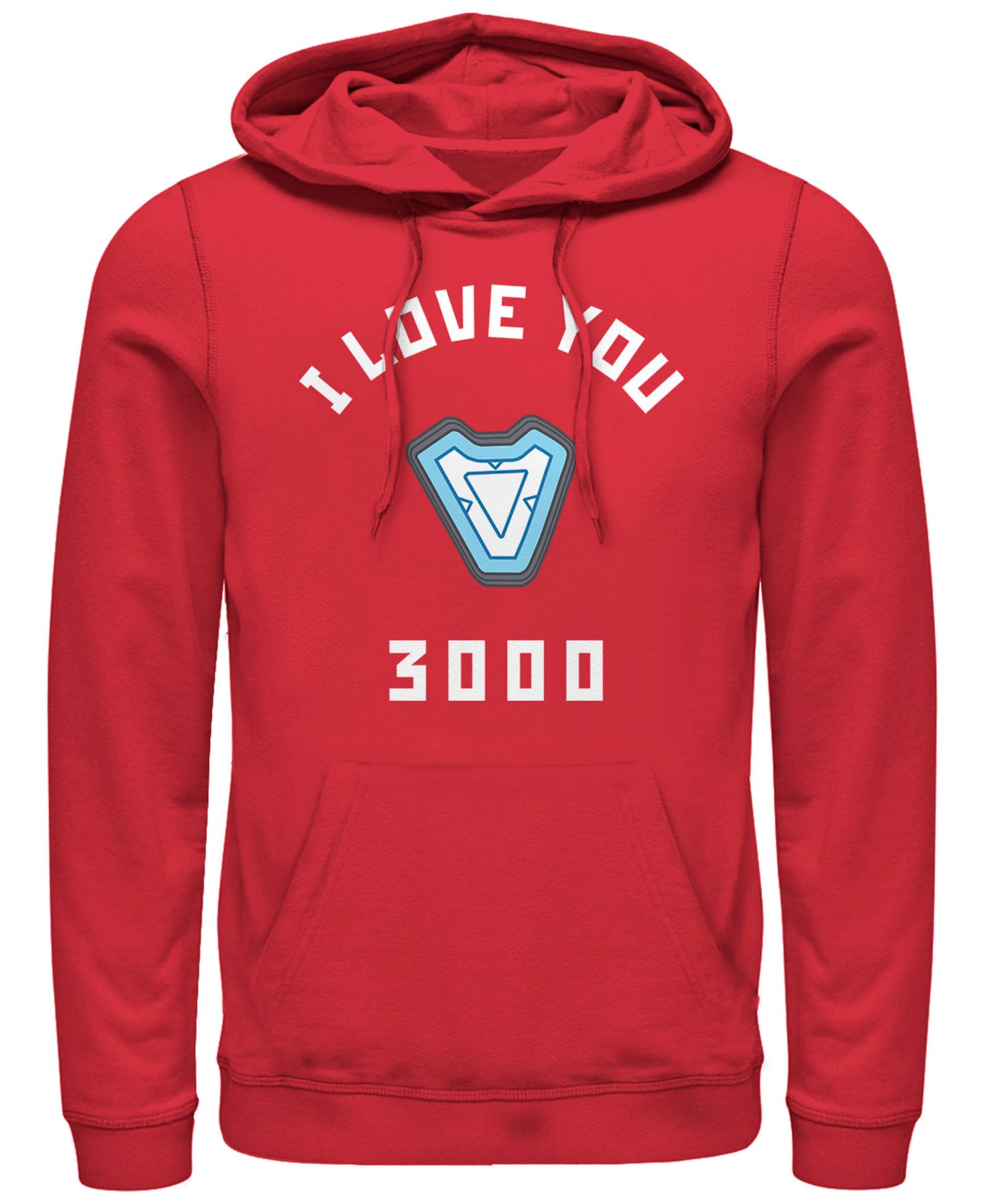 Мужской худи с принтом «Avengers: Endgame, Core Reactor, I Love You 3000»