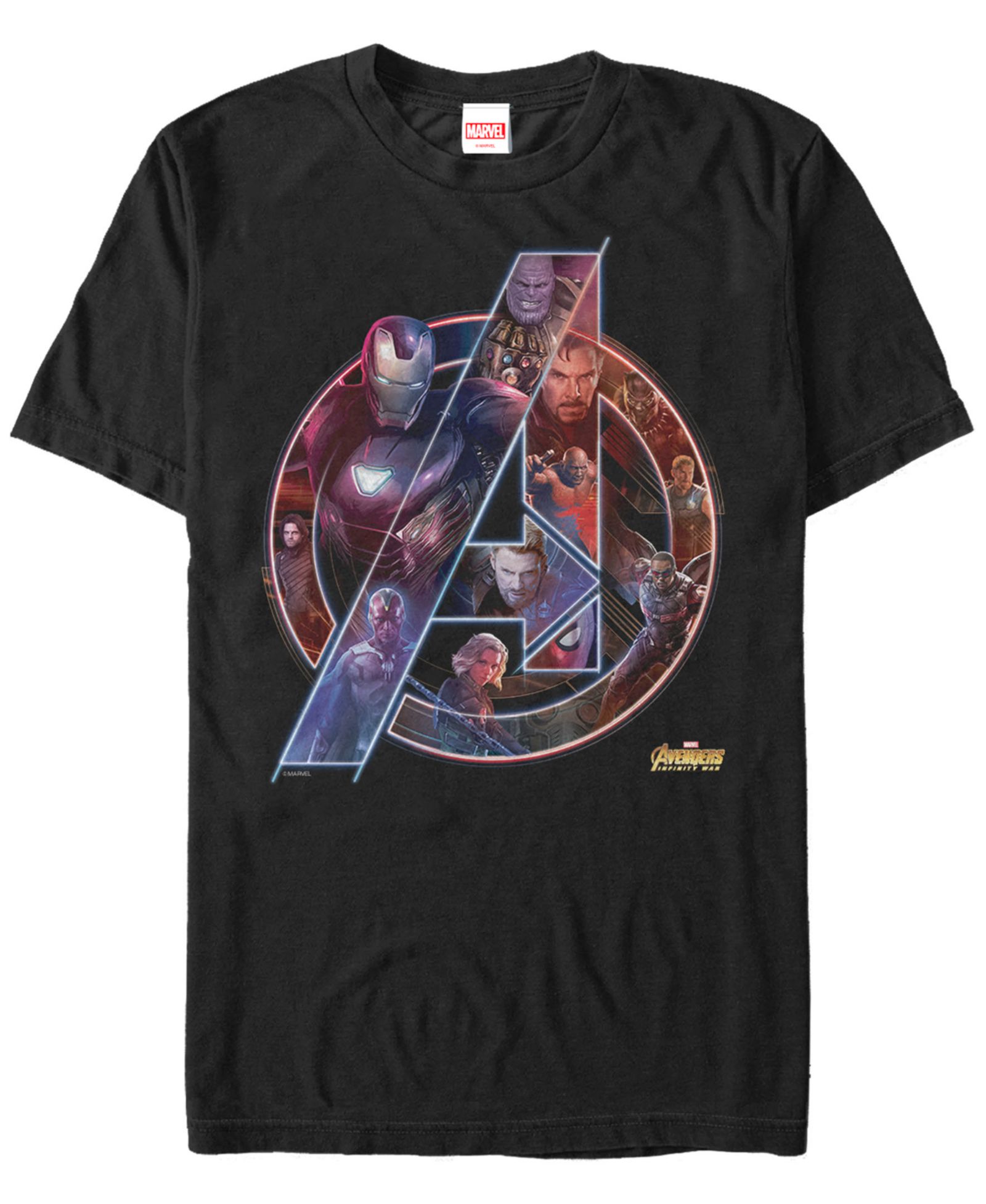 Marvel Мужская футболка Avengers Endgame