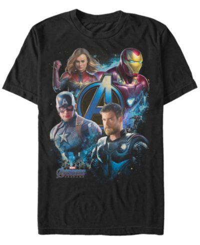 Мужская футболка Marvel Avengers Endgame Dream Team Portraits с коротким рукавом