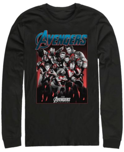 Мужская футболка Fifth Sun Marvel Avengers Endgame Grayscale Group