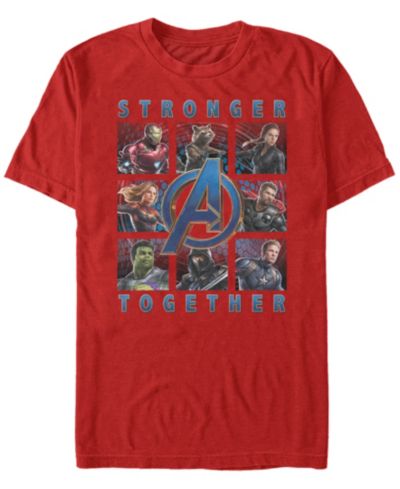 Marvel Men's Avengers Endgame Stronger Together Boxes, Short Sleeve T-shirt
