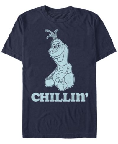 Мужская футболка Disney Frozen Olaf Chillin с коротким рукавом, Fifth Sun