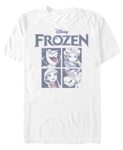 Disney Мужская футболка Frozen Group Box Up с коротким рукавом