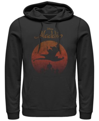 Мужское худи Disney Aladdin Jasmine Silhouette Over Agrabah