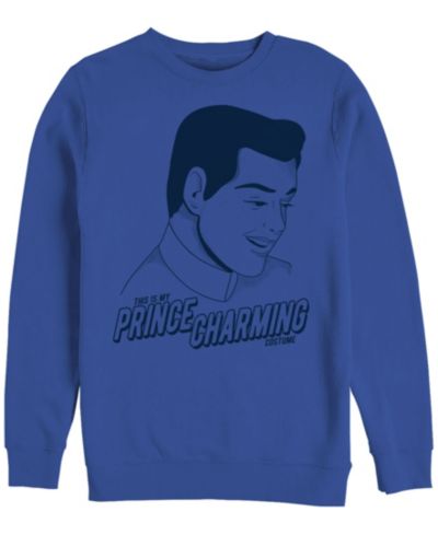 Мужской костюм Disney Cinderella Prince Charming, флисовый с круглым вырезом