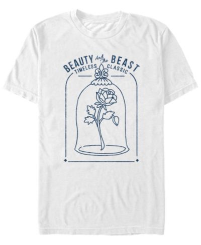 Fifth Sun Мужская футболка Disney Beauty and the Beast Classic Rose Glass