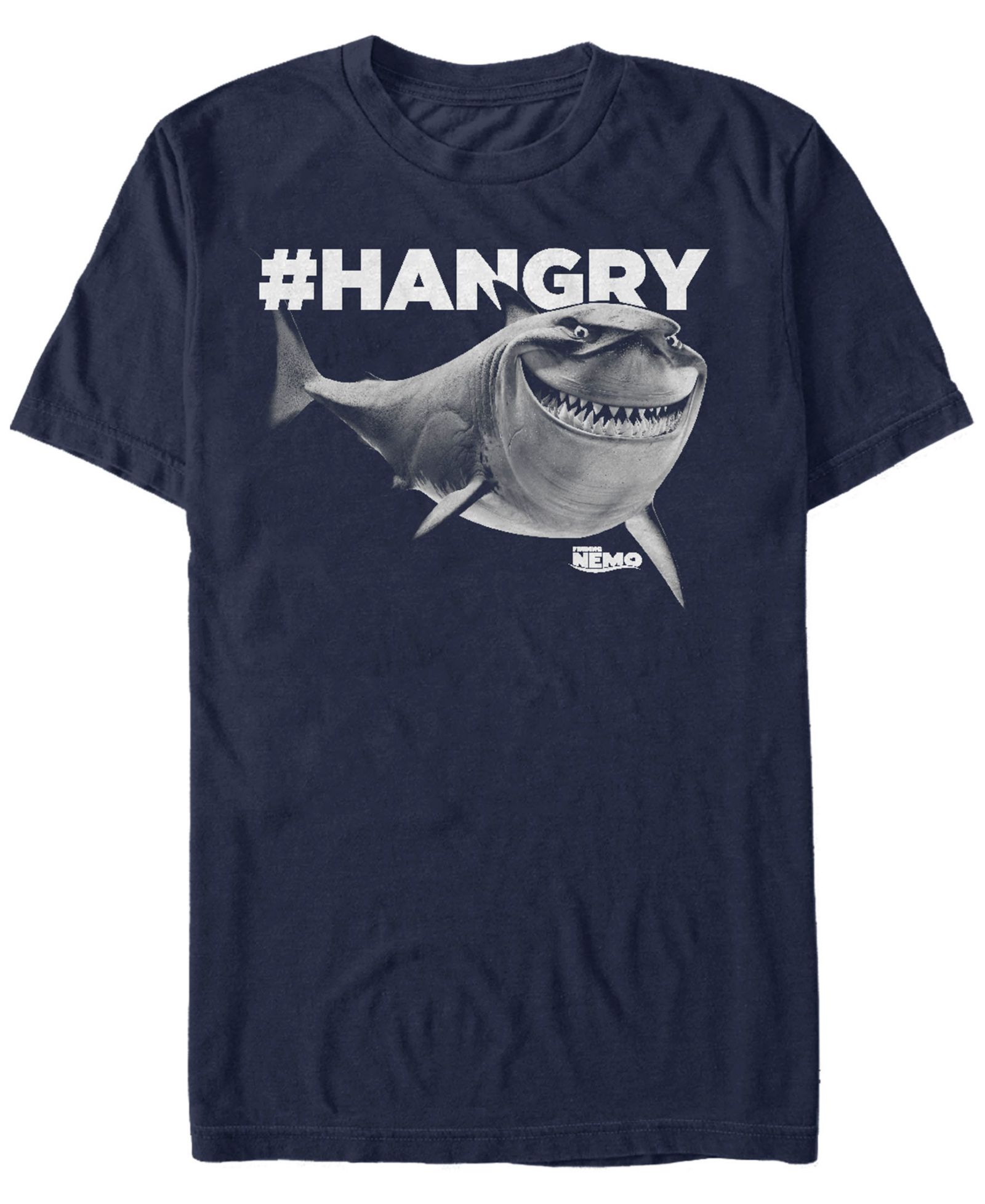 Мужская футболка Disney Pixar Men's Finding Nemo Bruce is Hangry с коротким рукавом