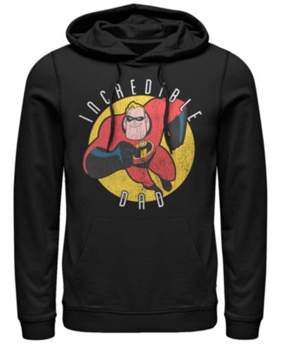 Худи Disney Pixar Men's Incredibles Super Dad, Pullover